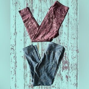 2 pack kids leggings new fits age 2-4